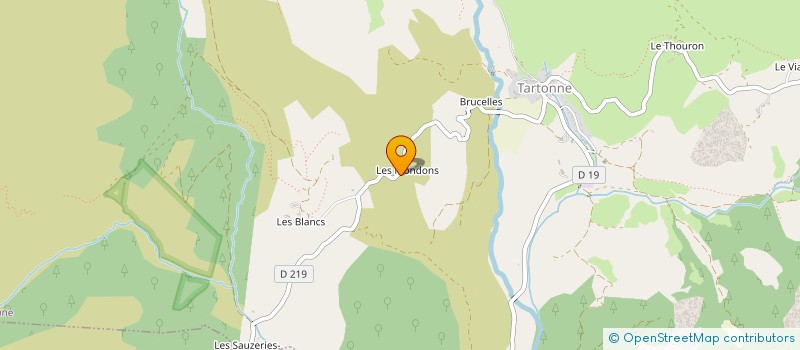 localisation de l'entreprise MONSIEUR GILLES FERRARI  TARTONNE