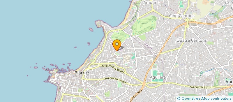 localisation de l'entreprise MONSIEUR GILLES FERROUILLET à BIARRITZ