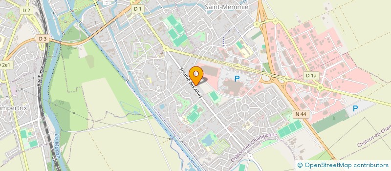 localisation de l'entreprise MONSIEUR GILLES FIACRE à CHALONS-EN-CHAMPAGNE