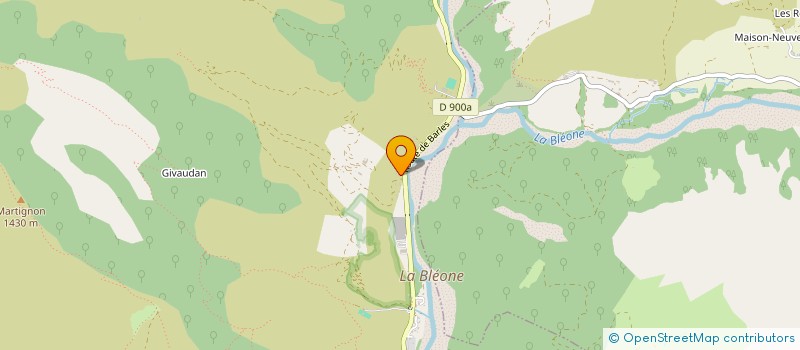 localisation de l'entreprise MONSIEUR GILLES FICHTER  DIGNE-LES-BAINS