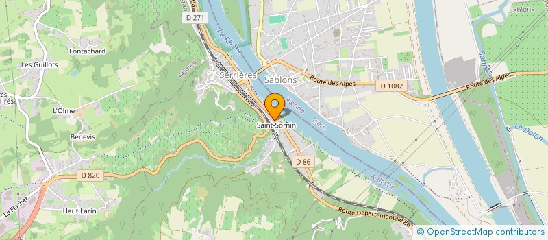 localisation de l'entreprise MONSIEUR GILLES FLACHER  CHARNAS