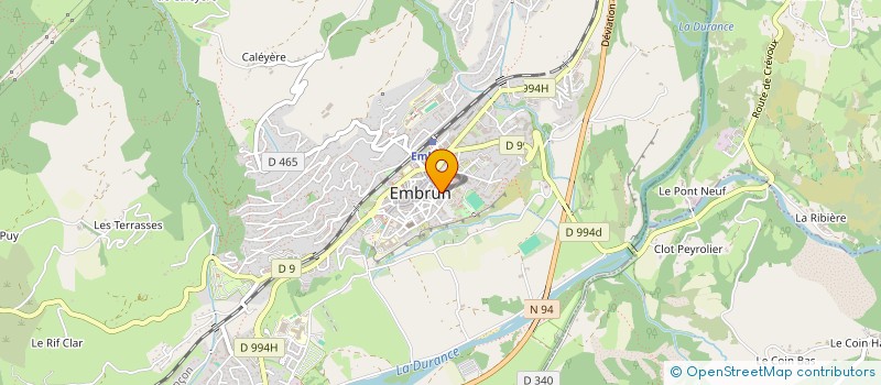 localisation de l'entreprise MONSIEUR GILLES FLAMEN D'ASSIGNY à EMBRUN