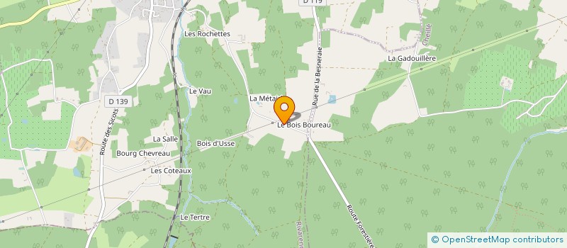 localisation de l'entreprise MONSIEUR GILLES FLAMINUS à RIVARENNES