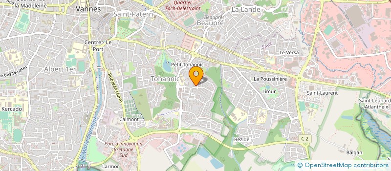 localisation de l'entreprise MONSIEUR GILLES FLEURANTIN à VANNES