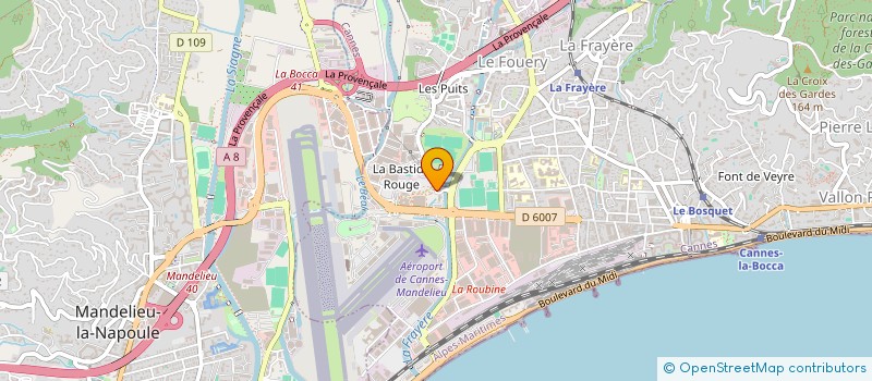 localisation de l'entreprise MONSIEUR GILLES FLOCH à CANNES