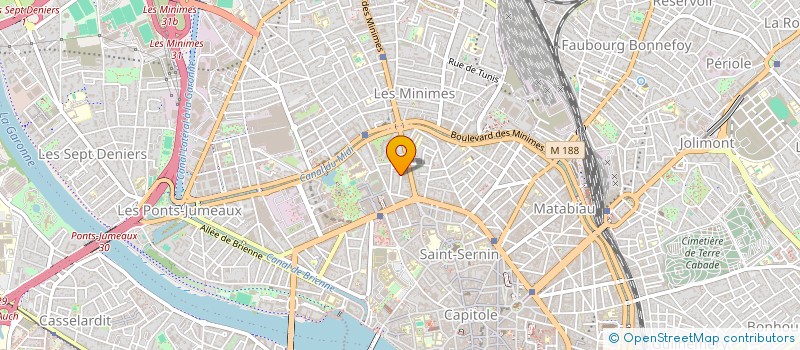 localisation de l'entreprise MONSIEUR GILLES FOCH à TOULOUSE
