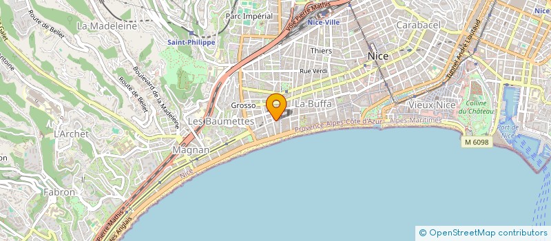 localisation de l'entreprise MONSIEUR GILLES FOGLIATI à NICE
