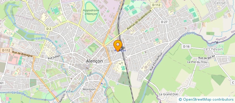 localisation de l'entreprise MONSIEUR GILLES FOLIN à ALENCON