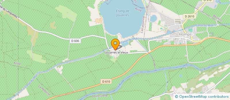 localisation de l'entreprise MONSIEUR GILLES FONGARO  AZILLE