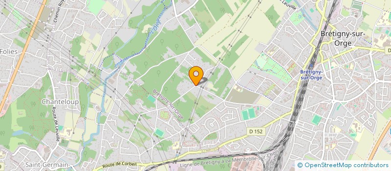 localisation de l'entreprise MONSIEUR GILLES FORTIN à BRETIGNY-SUR-ORGE