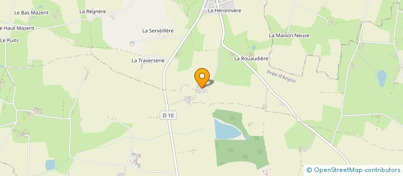 localisation de l'entreprise MONSIEUR GILLES FOUQUET à SAINT FORT