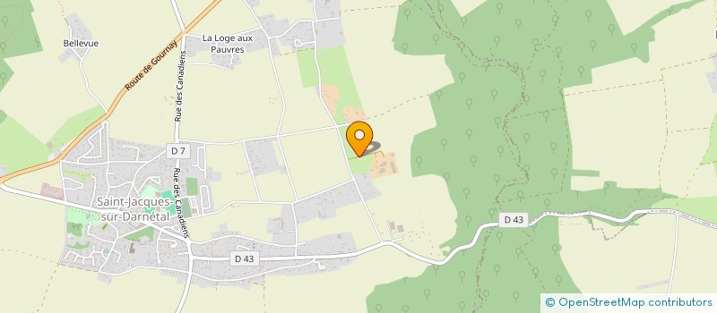 localisation de l'entreprise MONSIEUR GILLES FOURAY  SAINT-JACQUES-SUR-DARNETAL