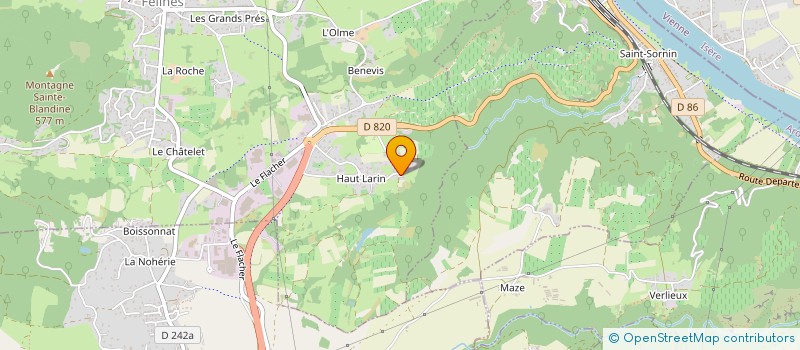 localisation de l'entreprise MONSIEUR GILLES FOURNERON  FELINES