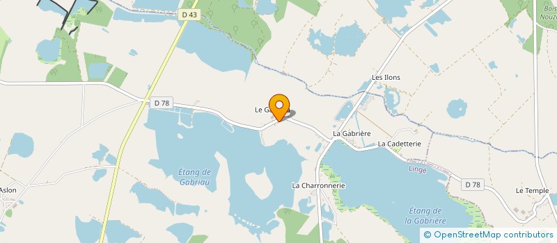 localisation de l'entreprise MONSIEUR GILLES FOURNIER à LINGE
