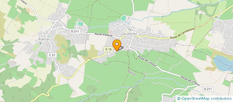 localisation de l'entreprise MONSIEUR GILLES FOUSSAT  ARZENS