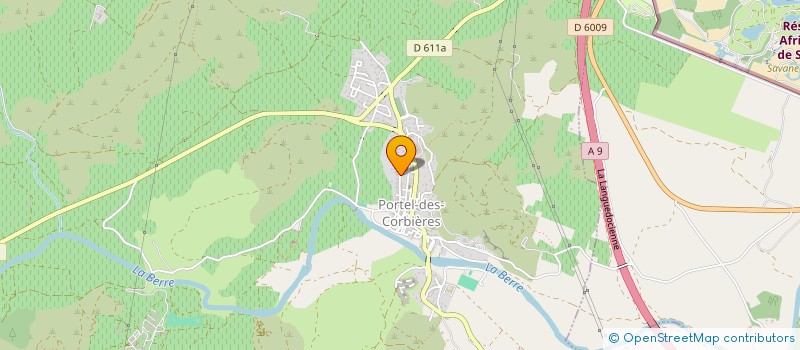 localisation de l'entreprise MONSIEUR GILLES FRANCES  PORTEL-DES-CORBIERES