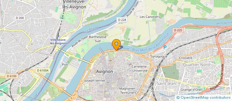 localisation de l'entreprise MONSIEUR GILLES FRANCESCANO à AVIGNON