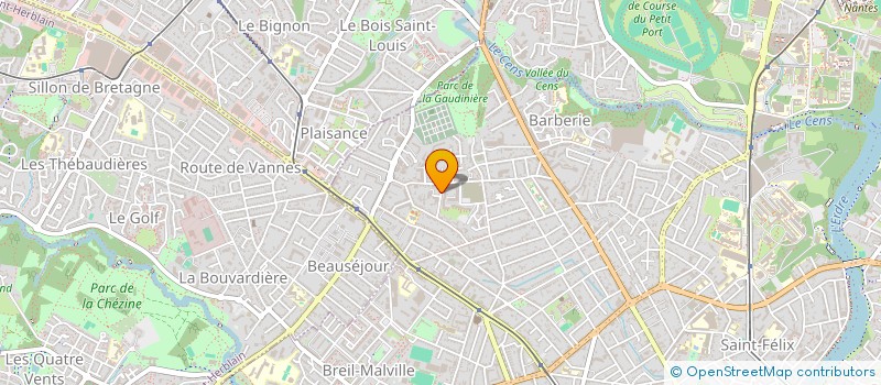 localisation de l'entreprise MONSIEUR GILLES FRASLIN à NANTES