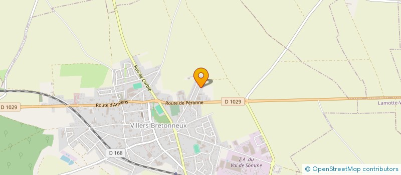 localisation de l'entreprise MONSIEUR GILLES FREDON à VILLERS-BRETONNEUX