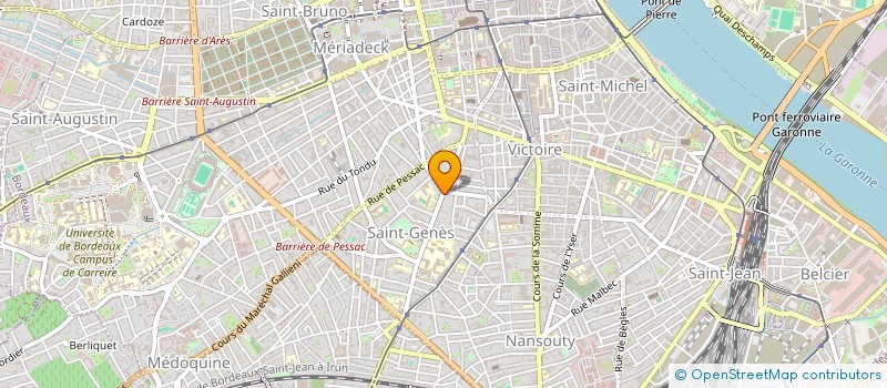 localisation de l'entreprise MONSIEUR GILLES FRELUCHE à BORDEAUX
