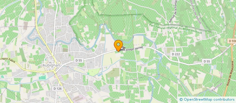 localisation de l'entreprise MONSIEUR GILLES FRIZET  AUBIGNAN