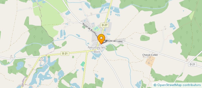 localisation de l'entreprise MONSIEUR GILLES FROGER à NEUILLAY-LES-BOIS