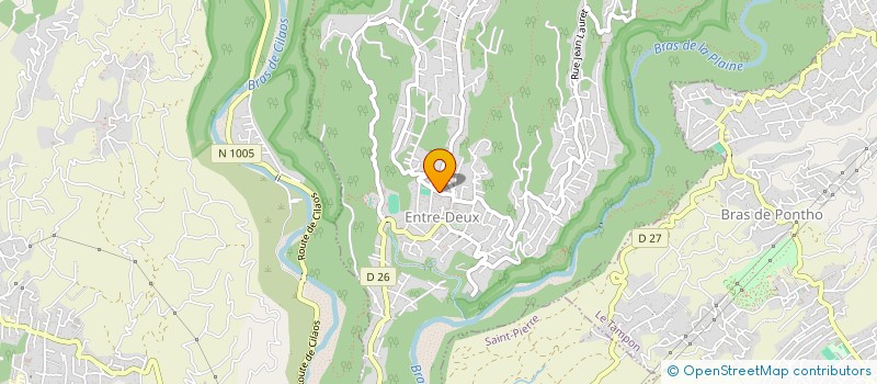 localisation de l'entreprise MONSIEUR GILLES FULMART  ENTRE-DEUX