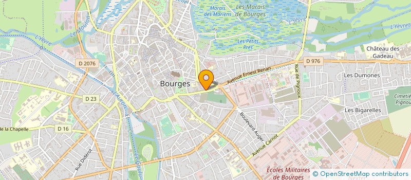 localisation de l'entreprise MONSIEUR GILLES GABRY à BOURGES