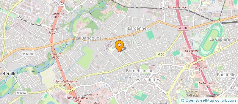 localisation de l'entreprise MONSIEUR GILLES GAFFIE à TOULOUSE