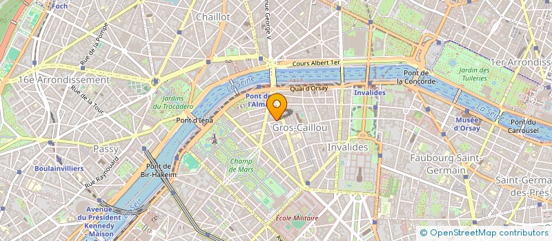 localisation de l'entreprise MONSIEUR GILLES GAILLARD à PARIS