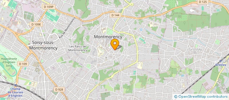 localisation de l'entreprise MONSIEUR GILLES GAILLARD à MONTMORENCY