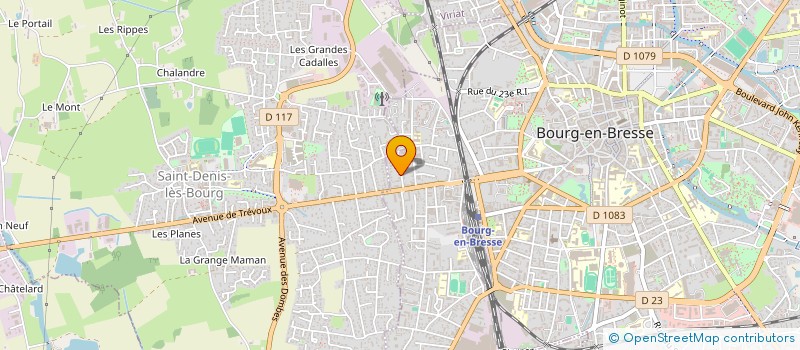 localisation de l'entreprise MONSIEUR GILLES GALAS à BOURG-EN-BRESSE