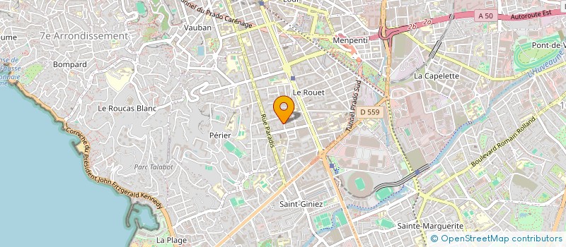 localisation de l'entreprise MONSIEUR GILLES GALLAY à MARSEILLE