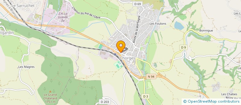 localisation de l'entreprise MONSIEUR GILLES GALLEANO à EMBRUN