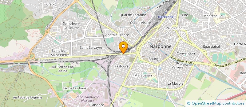 localisation de l'entreprise MONSIEUR GILLES GALLIFA à NARBONNE