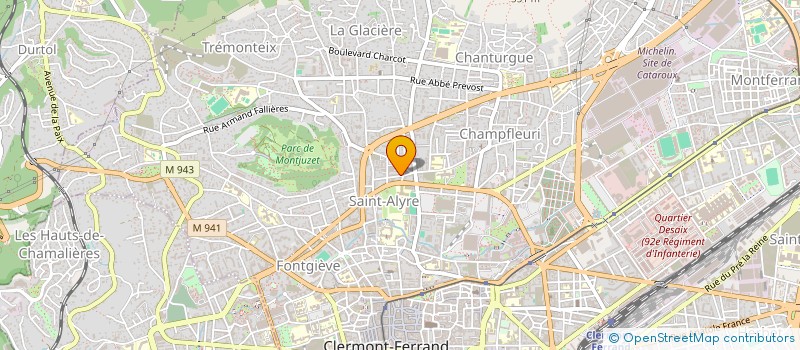 localisation de l'entreprise MONSIEUR GILLES GAPIHAN  CLERMONT-FERRAND