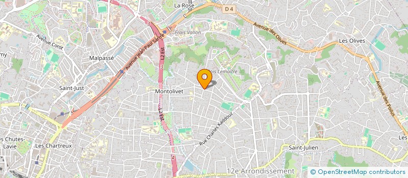 localisation de l'entreprise MONSIEUR GILLES GARCIA  MARSEILLE