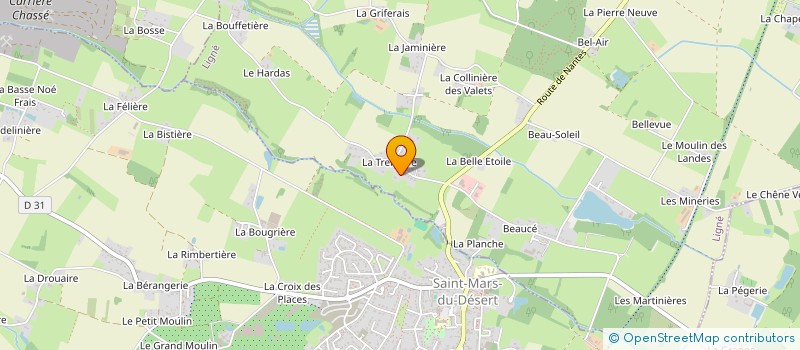 localisation de l'entreprise MONSIEUR GILLES GARCION à LIGNE