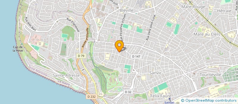 localisation de l'entreprise MONSIEUR GILLES GARDIN  LE HAVRE