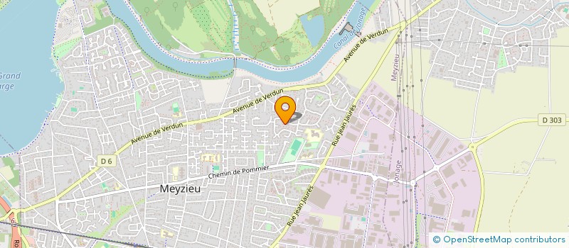 localisation de l'entreprise MONSIEUR GILLES GARDON à MEYZIEU