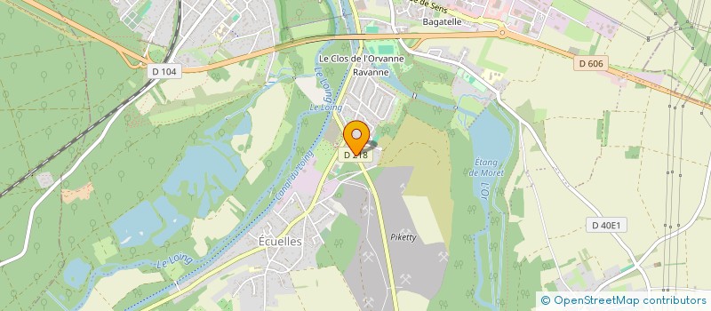 localisation de l'entreprise MONSIEUR GILLES GARNIER  VILLECERF