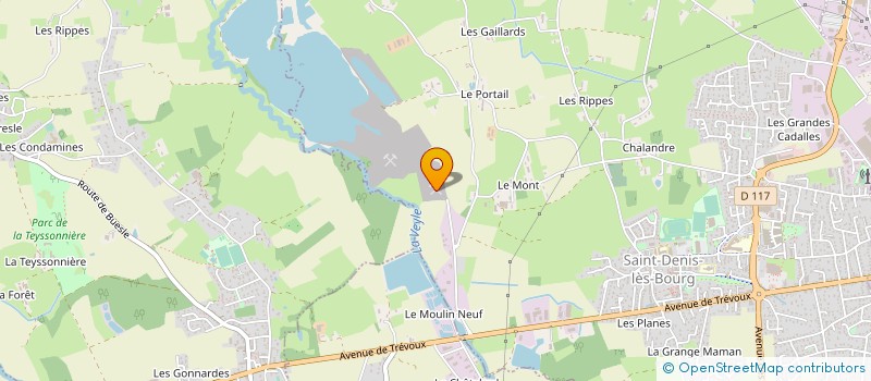 localisation de l'entreprise MONSIEUR GILLES GARNIER à SAINT-DENIS-LES-BOURG