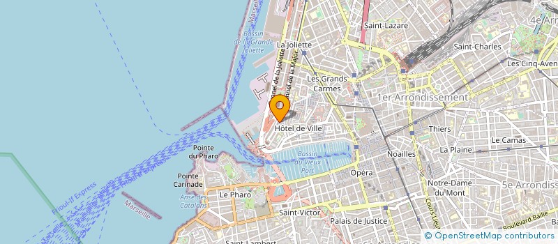 localisation de l'entreprise MONSIEUR GILLES GASTEBOIS à MARSEILLE