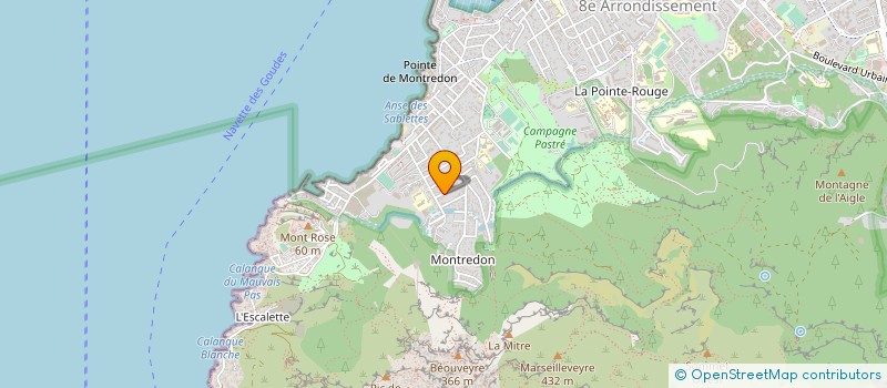 localisation de l'entreprise MONSIEUR GILLES GAUDIN à MARSEILLE