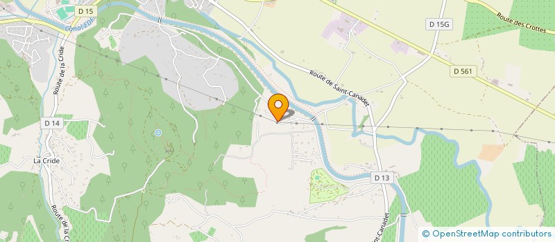 localisation de l'entreprise MONSIEUR GILLES GAUDIOSO  LE PUY-SAINTE-REPARADE