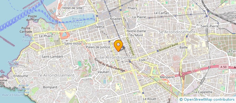 localisation de l'entreprise MONSIEUR GILLES GAVAUDAN à MARSEILLE