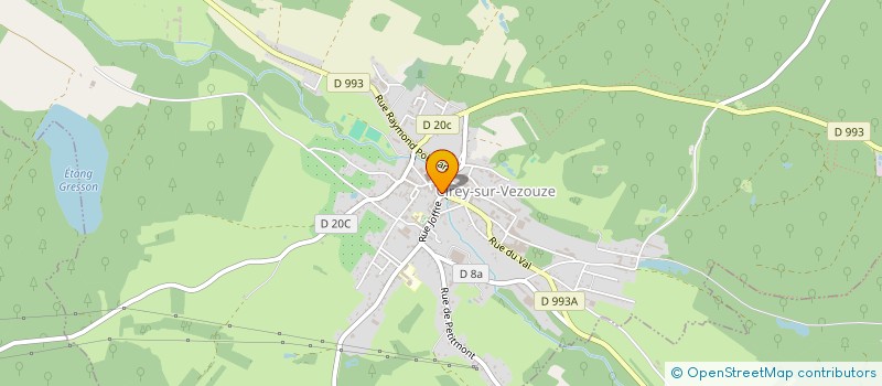 localisation de l'entreprise MONSIEUR GILLES GEORGES à CIREY-SUR-VEZOUZE