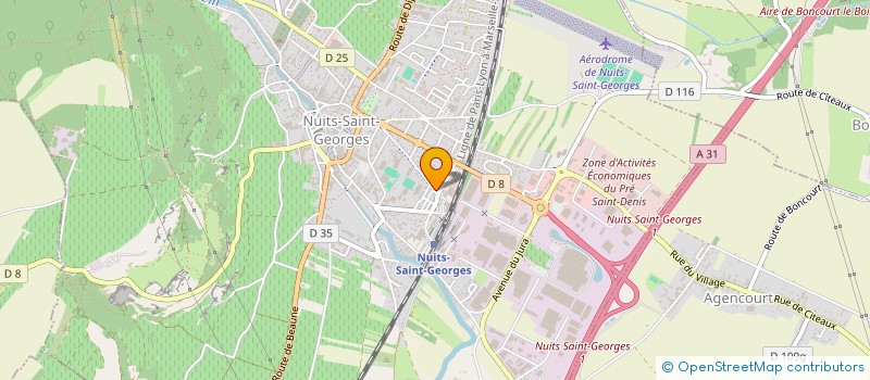 localisation de l'entreprise MONSIEUR GILLES GERARD CHIFFOT  NUITS-SAINT-GEORGES