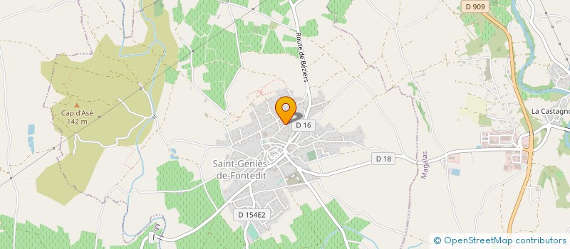 localisation de l'entreprise MONSIEUR GILLES GERMAIN à SAINT-GENIES-DE-FONTEDIT