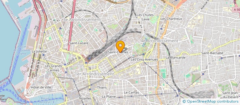 localisation de l'entreprise MONSIEUR GILLES GERMAIN à MARSEILLE